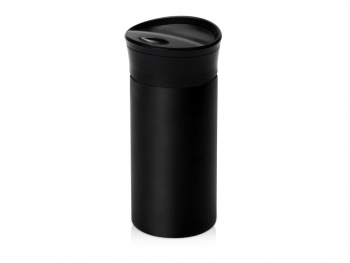 Вакуумная термокружка с кнопкой Upgrade, Waterline, черный