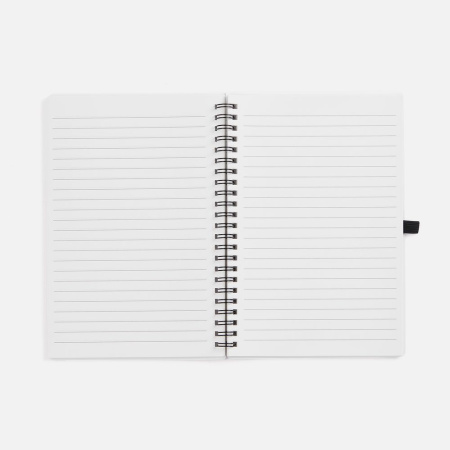 Блокнот на пружине Stone Line, белый