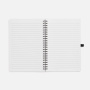 Блокнот на пружине Stone Line, белый