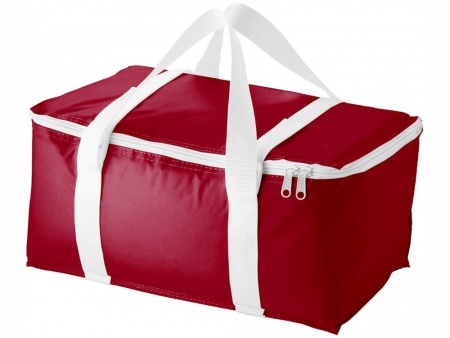 Сумка-холодильник "Lavrik", красный/белый