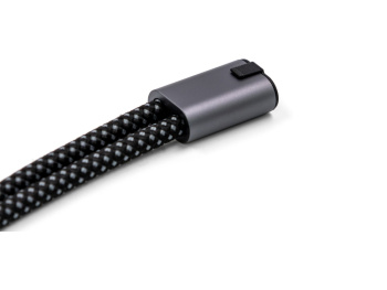 Ремешок-держатель для телефона с зарядным кабелем USB-C - USB-C «Lany Wristband Charge Eco», серый