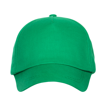 Бейсболка детская STAN 5 клиньев хлопок 150, 10JU, Зелёный,  (30)  (52-54/ONE SIZE)
