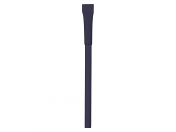 Ручка картонная с колпачком "Recycled", темно-синий (Р)