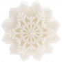 Свеча Snowflame 1, белая, 8 см