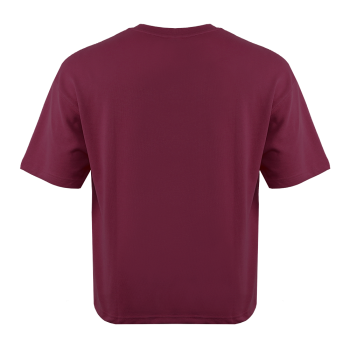 Футболка унисекс оверсайз STAN хлопок/полиэстер 260, 40, Бордовый,  (66)  (50/L)
