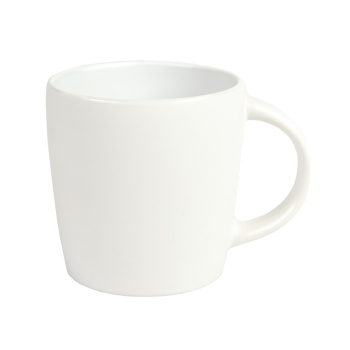 Кружка MILK , белый, 300мл, тонкая керамика, глянцевое покрытие