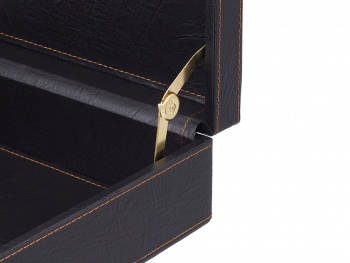 Дипломат подарочный, темно-коричневый