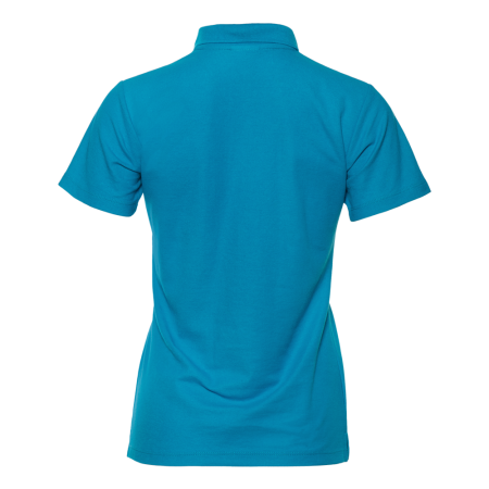 Рубашка поло женская STAN хлопок/полиэстер 185, 04WL, Лазурный,  (40/1)  (52/XXL)