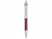 Ручка металлическая шариковая «Large», бордовый/серебристый