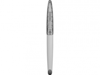 Ручка-роллер Waterman Carene, цвет: Contemporary white ST, стержень: Fblck