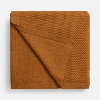 Плед Ornato, оранжевый (светлое золото)