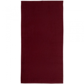 Полотенце Odelle, большое, бордовое