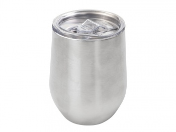 Вакуумная термокружка "Sense", непротекаемая крышка, крафтовая упаковка, серебристый