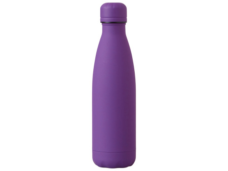 Вакуумная термобутылка "Vacuum bottle C1", soft touch, 500 мл, фиолетовый