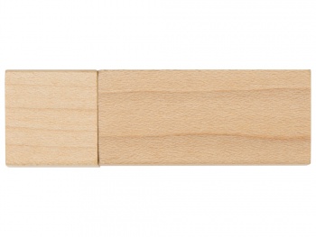 Флеш-карта USB 2.0 16 Gb «Woody» с магнитным колпачком, натуральный