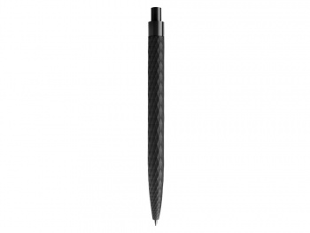 Ручка шариковая QS 01 PRP "софт-тач", черный