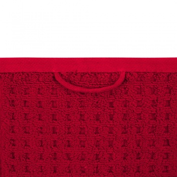 Полотенце Farbe, большое, красное