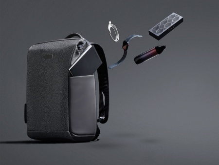 Антикражный рюкзак SnapPack для ноутбука 16", серый