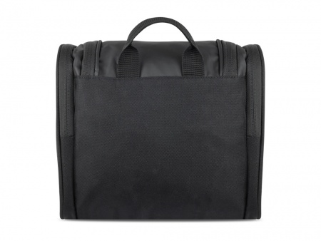 Несессер BUGATTI Blanc Delight, чёрный, нейлон RPET600D/тарпаулин/полиэстер, 24,5х12х22,5 см, 5 л