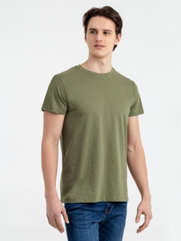 Футболка мужская Regent Fit 150, меланж хаки Футболка мужская Regent Fit 150, меланж хаки