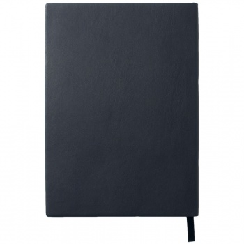 Блокнот Stripe Soft, в линейку, темно-синий