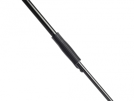 Зонт-трость 7915 Carbon» с куполом из переработанного пластика, полуавтомат, черный