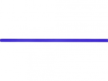 Силиконовая трубочка Fresh в пластиковом кейсе, синий