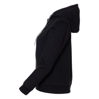 Толстовка женская STAN с капюшоном на молнии сэндвич 320, 19, Черный,  (173)  (46/M)