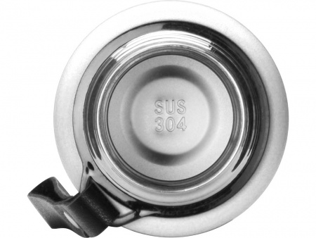 Вакуумный термос "Story" c покрытием powder, белый (P)