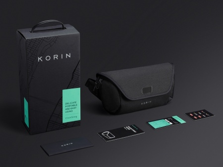 Антикражная сумка на пояс Clickpack, черный