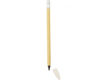 Вечный карандаш "Nature" из бамбука с белым ластиком