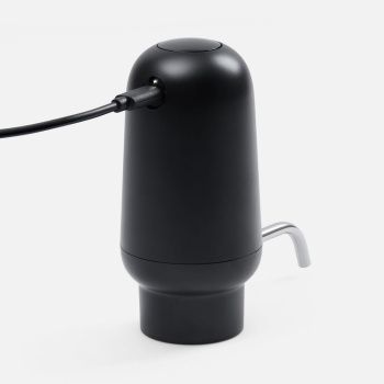 Электрический аэратор-дозатор для вина Lonks, черный