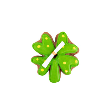 Печенье шоколадное  "Клевер с предсказанием", 35 гр