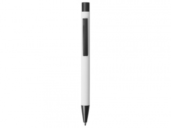Ручка металлическая soft touch шариковая «Tender», белый/серый