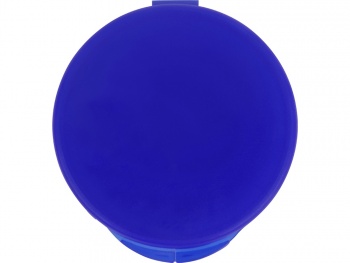 Силиконовая трубочка Fresh в пластиковом кейсе, синий