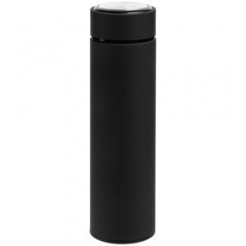 Термос с ситечком Percola, ver.2, черный