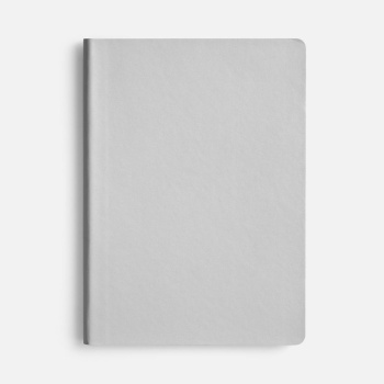 Блокнот Flex Shall ver.2, серебристый