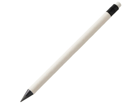 Вечный карандаш из тетра-паков с ластиком "Milkpen", молочный