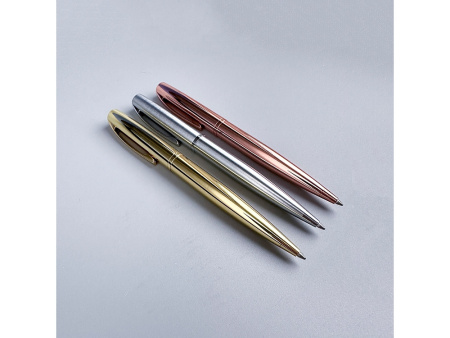 Ручка металлическая шариковая "Sienna", розовое золото