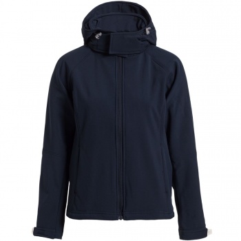 Куртка женская Hooded Softshell темно-синяя Куртка женская Hooded Softshell темно-синяя