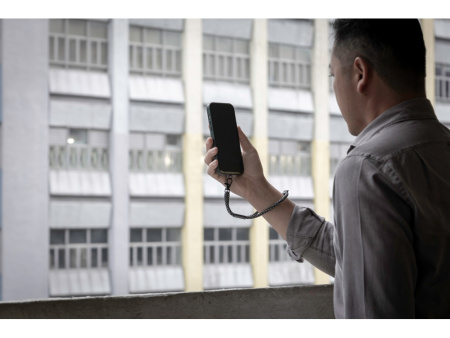 Ремешок-держатель для телефона на запястье «Lany Wristband Eco», серый