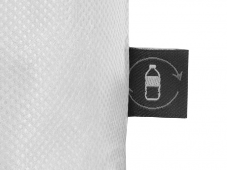 Сумка-шоппер Reviver из нетканого переработанного материала RPET, белый