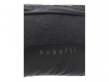 Сумка на пояс BUGATTI Universum, графитовая, полиэстер меланж/тарпаулин, 27х5х15 см, 1 л