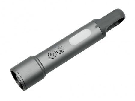 Фонарь аккумуляторный с регулируемым фокусом "Vortez", 9 режимов, 650 Лм