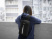 Сумка-слинг «Nomad» на одно плечо из водостойкого переработанного пластика, черный