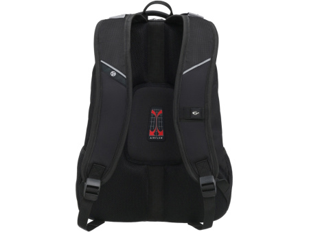 Рюкзак TORBER XPLOR с отделением для ноутбука 15", чёрный, полиэстер 600D, 35x20x47 см, 33л