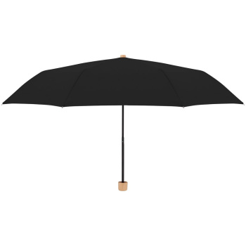 Зонт складной Nature Mini, черный