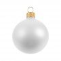 Елочный шар Gala Matt в коробке, 6 см, белый