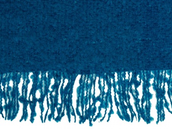 Плед акриловый Mohair, синий