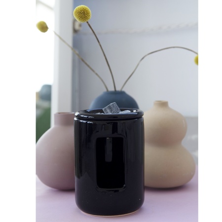 Аромалампа SCENT, черный, 12,5х8,5см, керамика